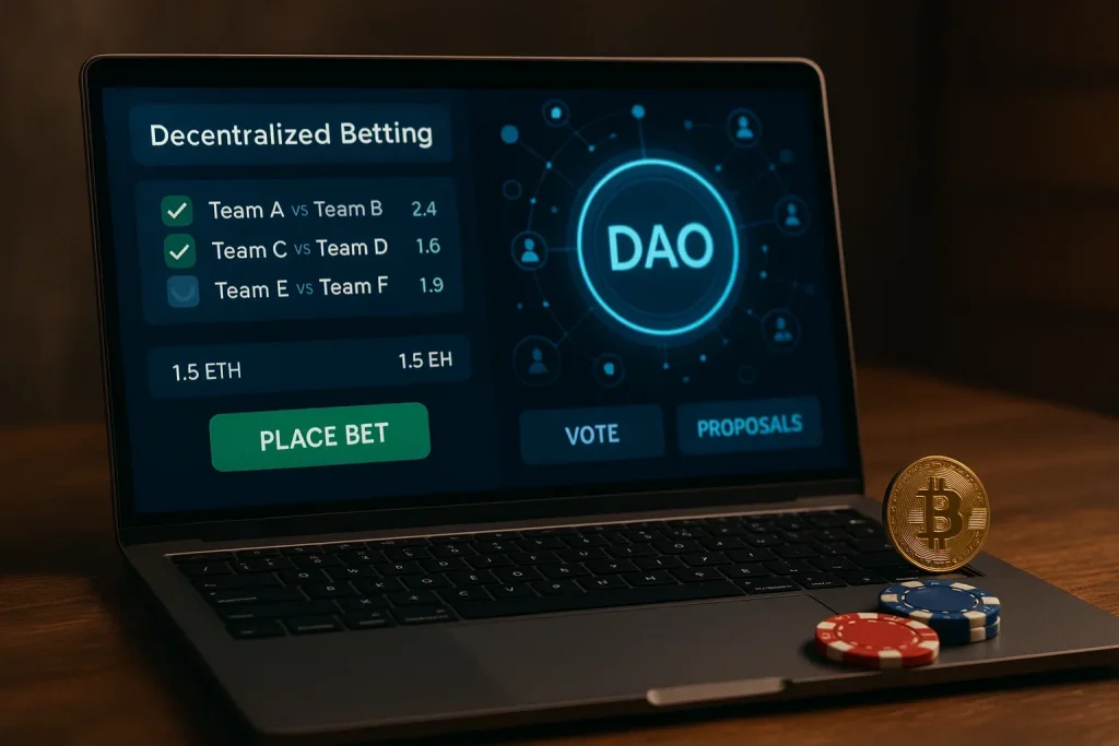 Как работает децентрализованный беттинг: примеры DAO-платформ